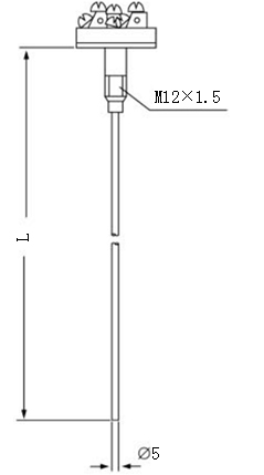 煙道、風(fēng)道熱電偶熱電偶感溫元件